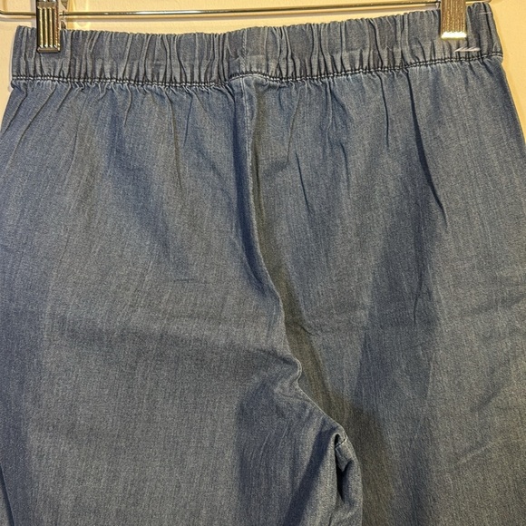 Women's Vero Moda Culotte Pants Blue High Waisted XS - Picture 5 of 7